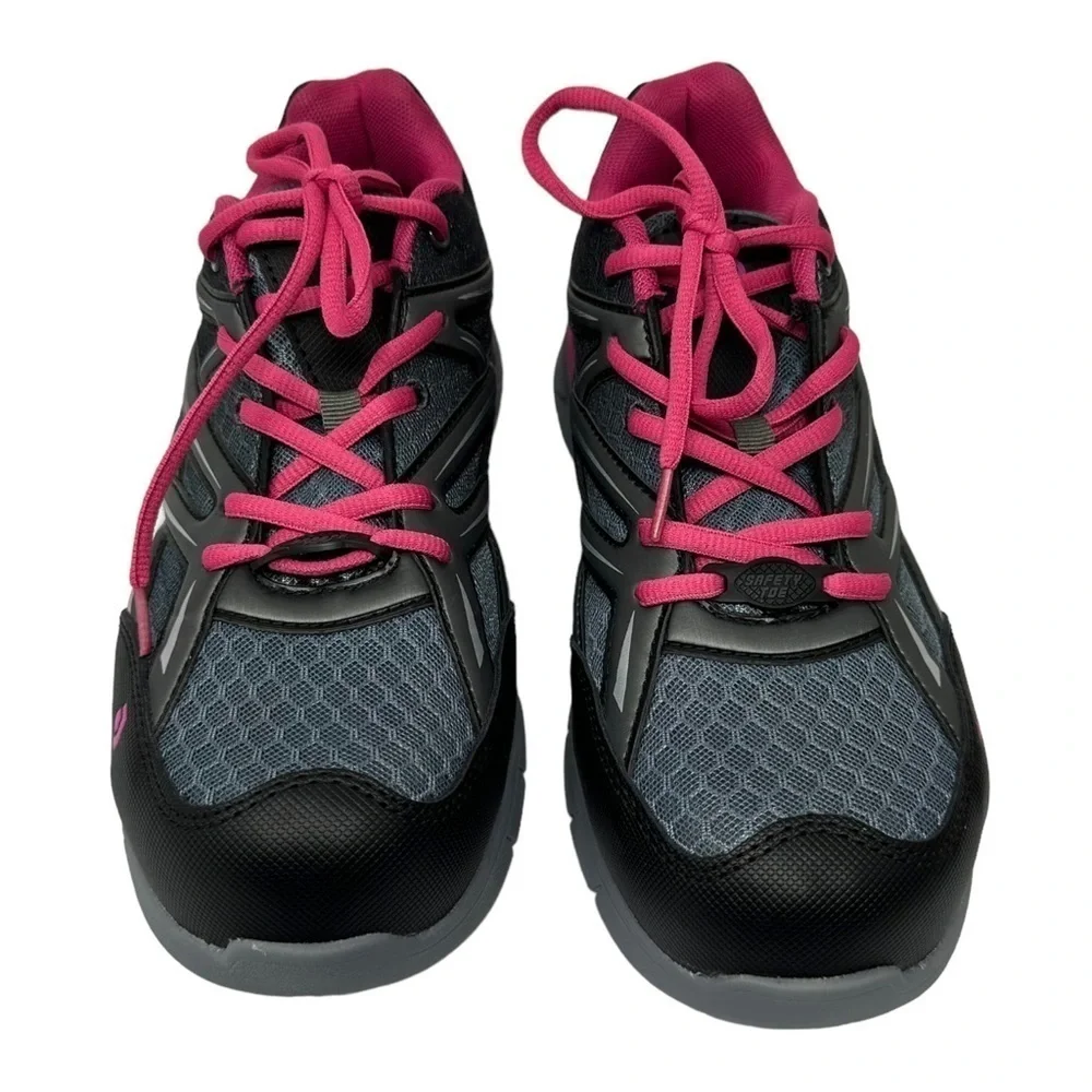 Wolverine Safety Toe Jetstream Work Shoes Womens Non Slip Sneakers SZ 10M